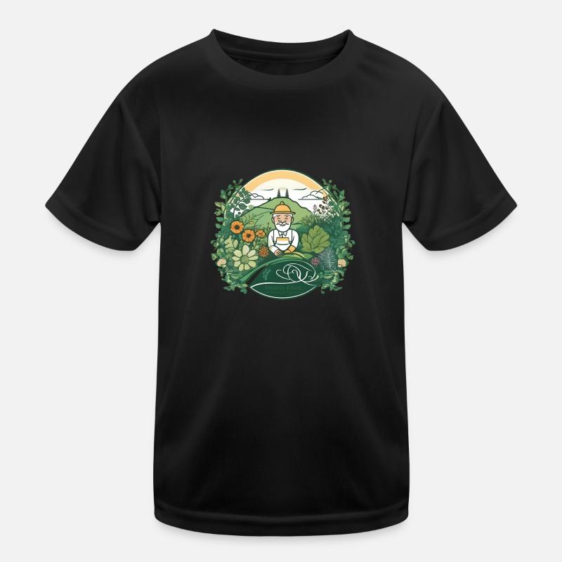 danielKrug GSuL 1300 - Kinder Funktions-T-Shirt - Schwarz