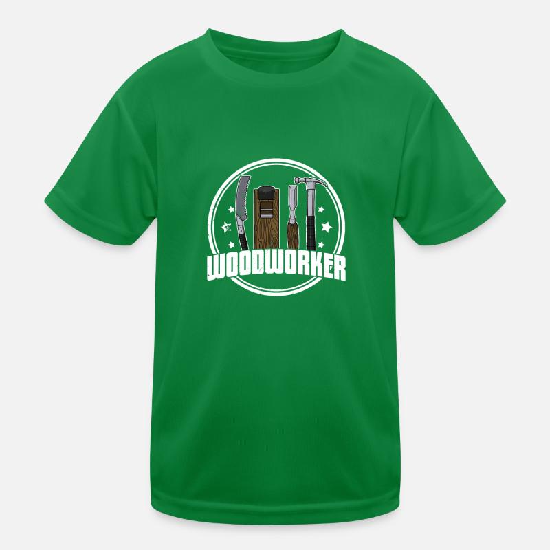 charpentier menuiserie menuiserie profession de menuisier T-shirt sport Enfant