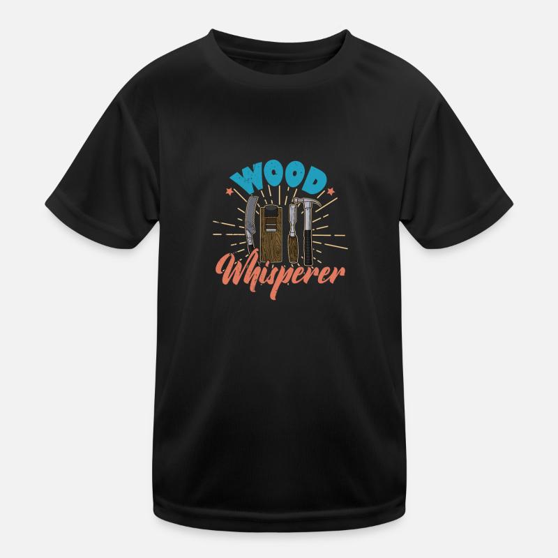 carpenter carpentry carpentry woodworker profession Kids Functional T-Shirt