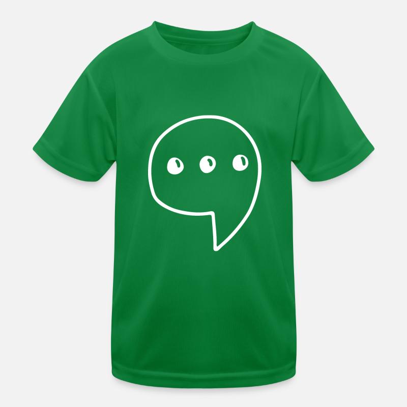 Bande dessinée de bulles de dialogue T-shirt sport Enfant