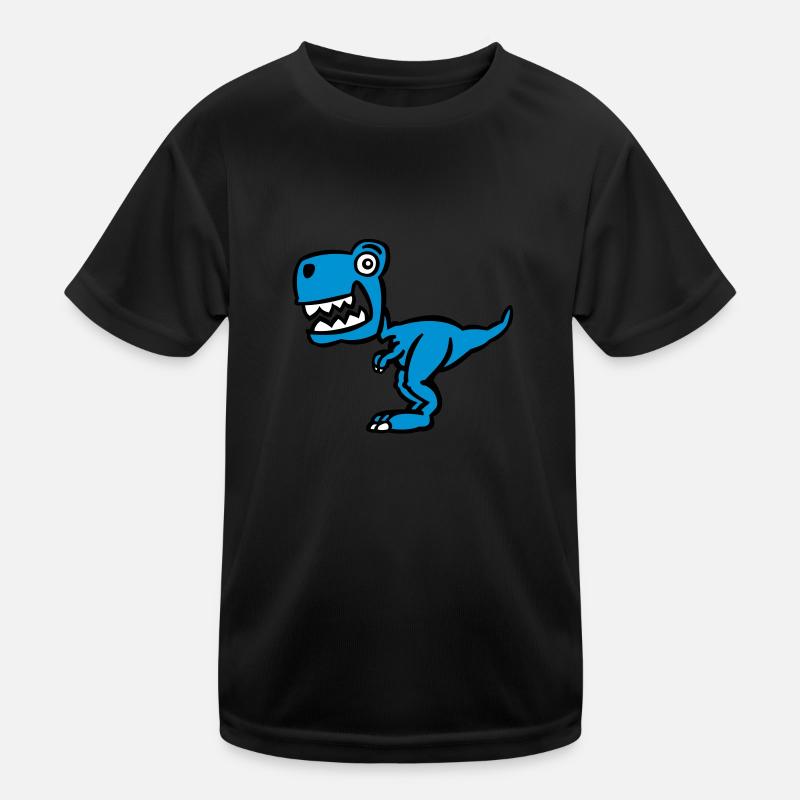 Superdinosaurier (Farbe) Kinder Funktions-T-Shirt