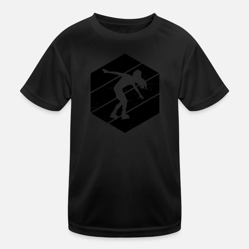 Roller Skating Men Women Roller Skate Rollerskate Kids Functional T-Shirt
