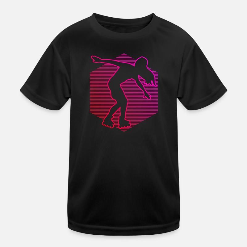 Rollerskaten Roller Skates Rollerskate Roller Skat T-shirt sport Enfant