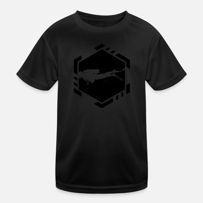 Divers Scuba Divers Diving Free Dive Kids Functional T-Shirt