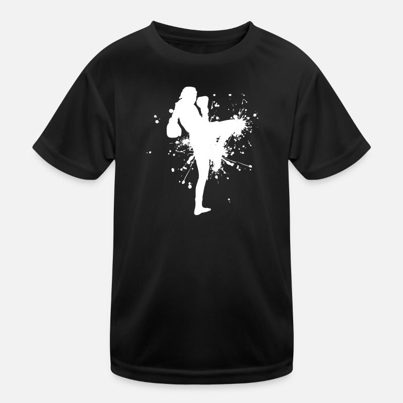 Thai Boxer Muay Thai Thai Boxing Men Thai Boxing Kids Functional T-Shirt