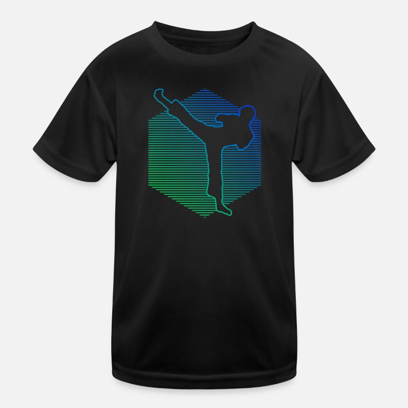 Kickboxing Kickboxer Kickboxen Damen Kickbox Kinder Funktions-T-Shirt