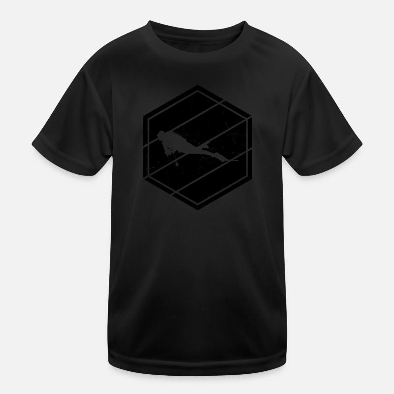 Men's Scuba Diving Scuba Diver Scuba Diver Kids Functional T-Shirt
