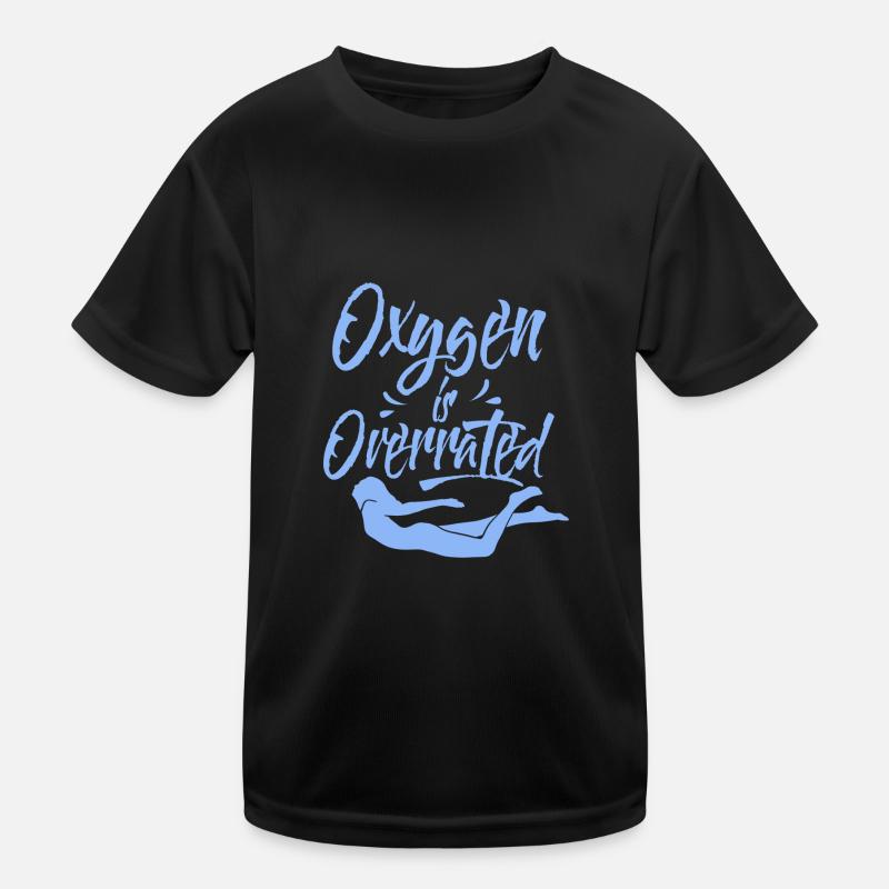 Plongée Apnée Plongée Oxygen is overrated T-shirt sport Enfant