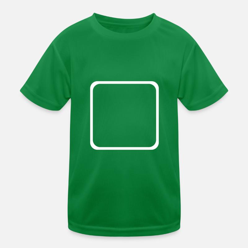 Square Icon Kids Functional T-Shirt