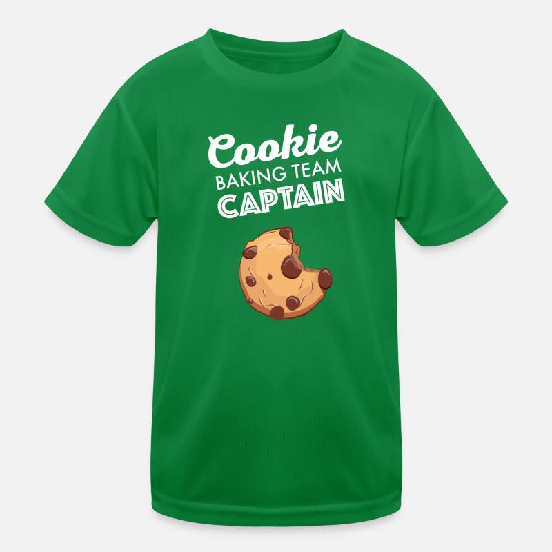 Cookie Baking Team Captain Weihnachten Kekse Kinder Funktions-T-Shirt