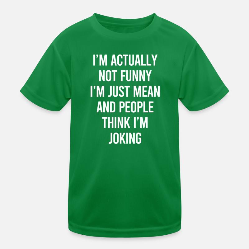 Sarcasme Citation sarcastique T-shirt sport Enfant