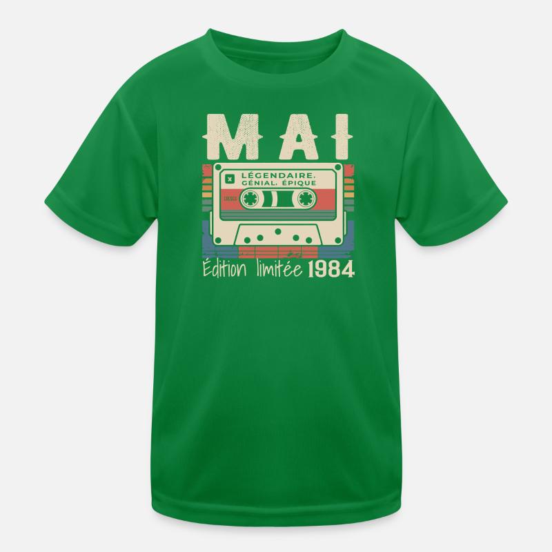 Mai 1984 T-shirt sport Enfant