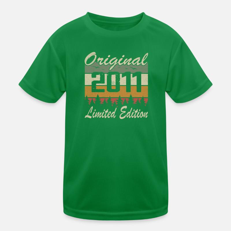 Vintage Geburtstag Original Geschenkidee 2011 Kinder Funktions-T-Shirt