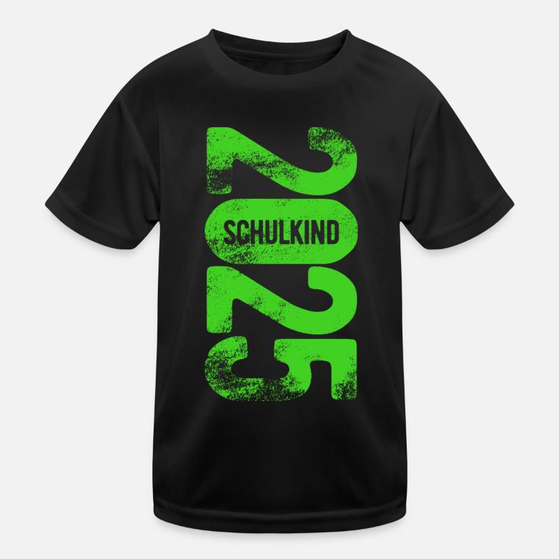 Schulkind 2025 - Erste Klasse - Einschulung Kinder Funktions-T-Shirt