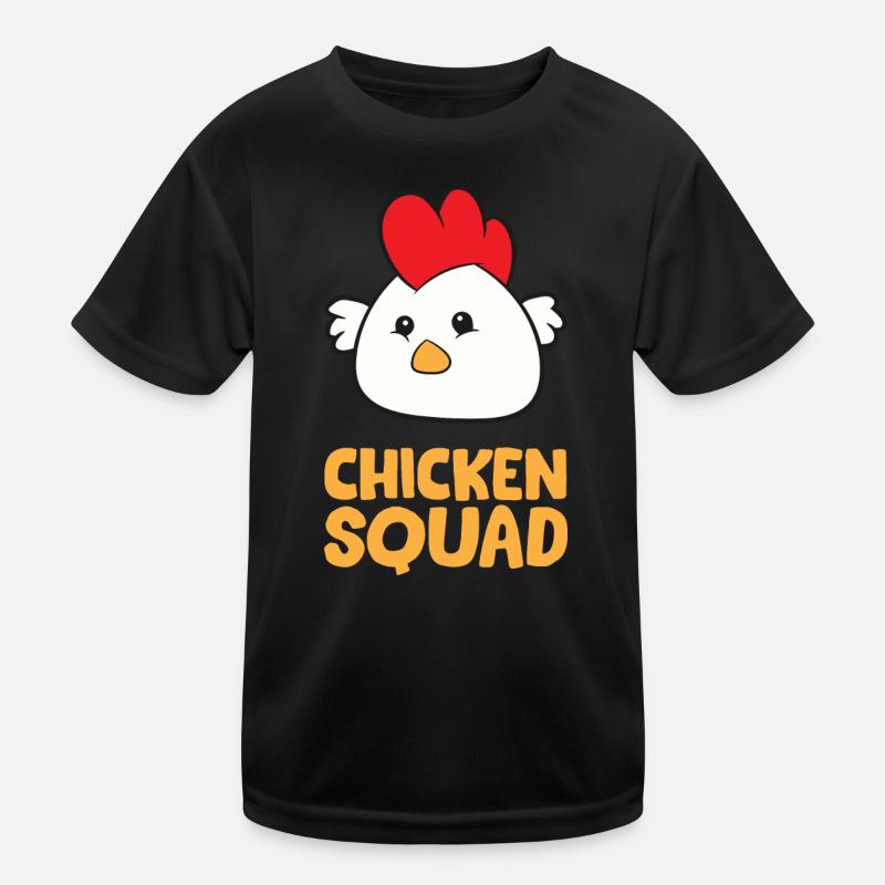 Huhn - Chicken Squad Kinder Funktions-T-Shirt