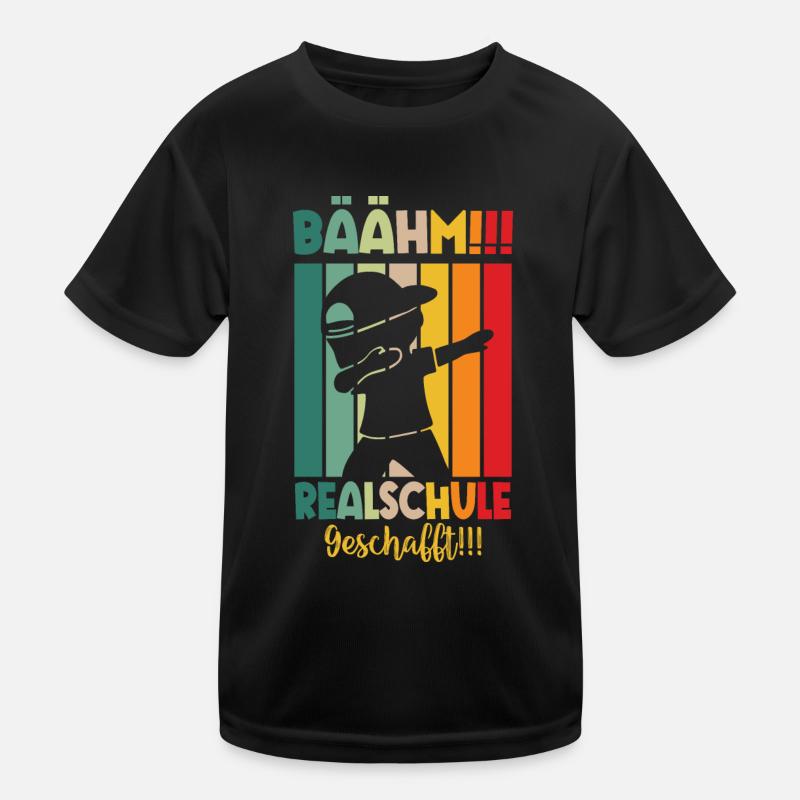 Bäm Realschule Geschafft 2024 Kinder Funktions-T-Shirt