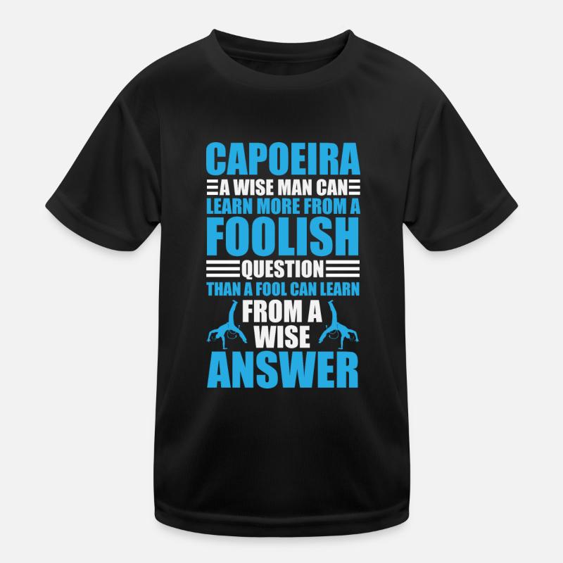 Capoeira et réponses sages T-shirt sport Enfant