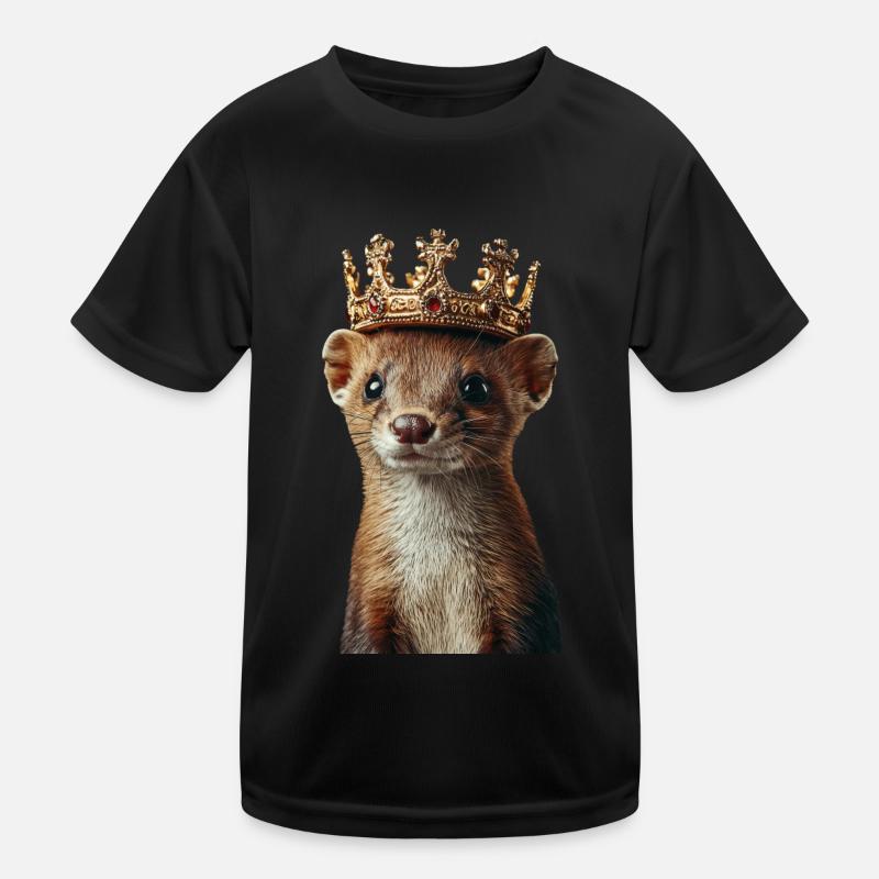 Wiesel Kinder Funktions-T-Shirt