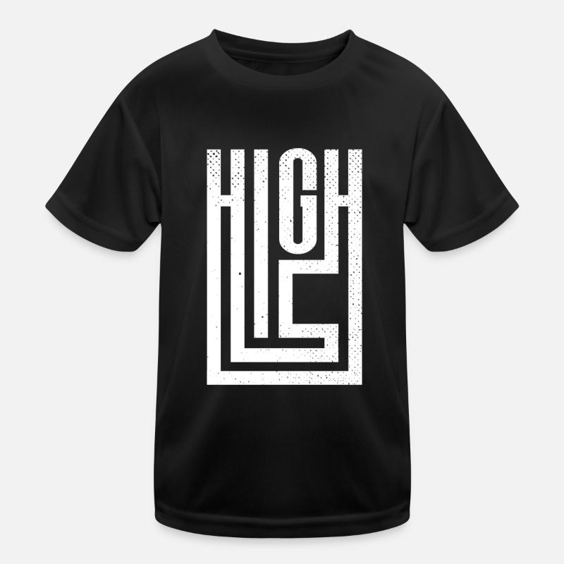 High Kinder Funktions-T-Shirt