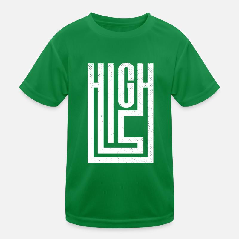 High Kinder Funktions-T-Shirt