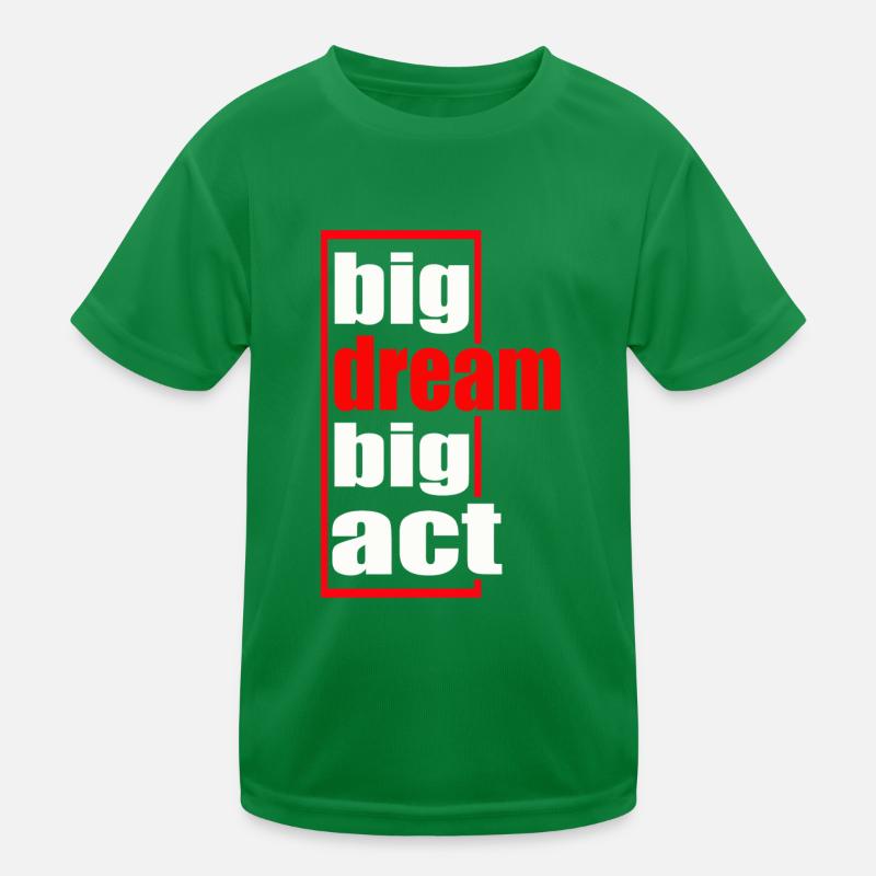 big bream big act T-shirt sport Enfant