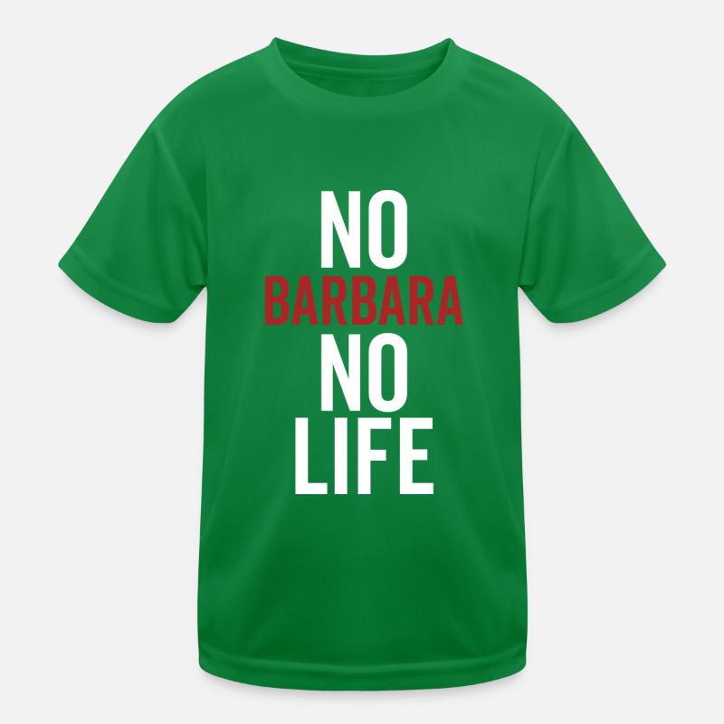 Pas de Barbara Pas de vie T-shirt sport Enfant