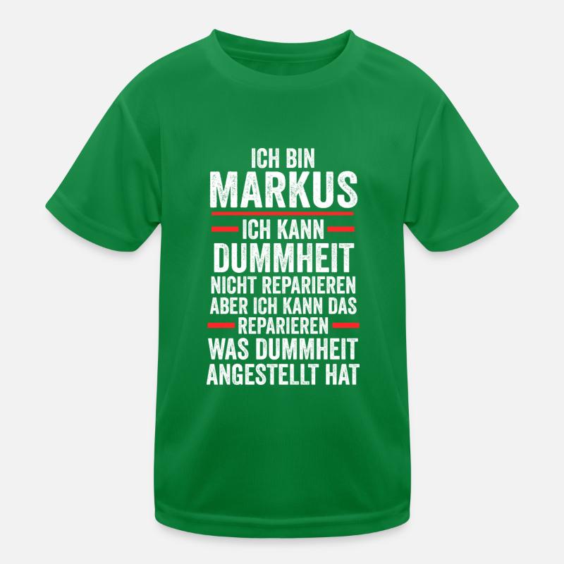 Markus Kids Functional T-Shirt