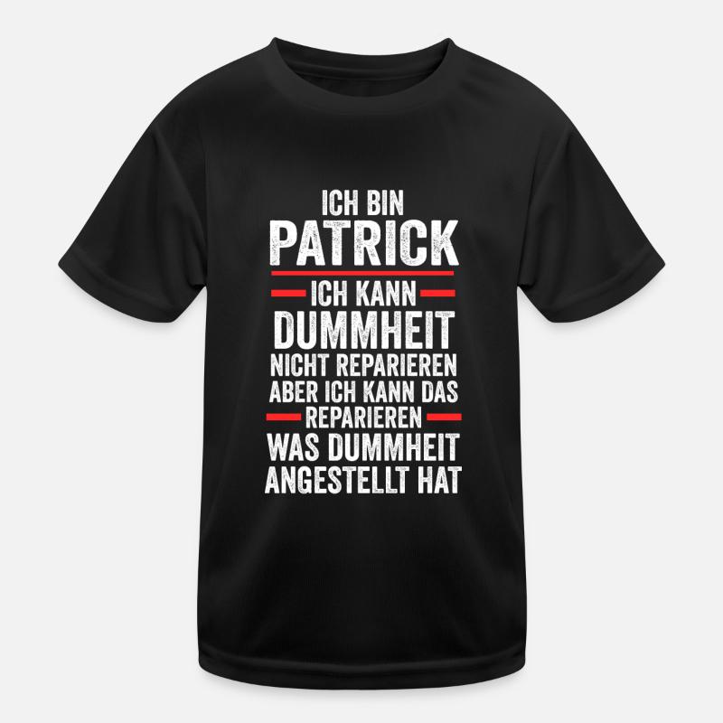 Patrick Kinder Funktions-T-Shirt