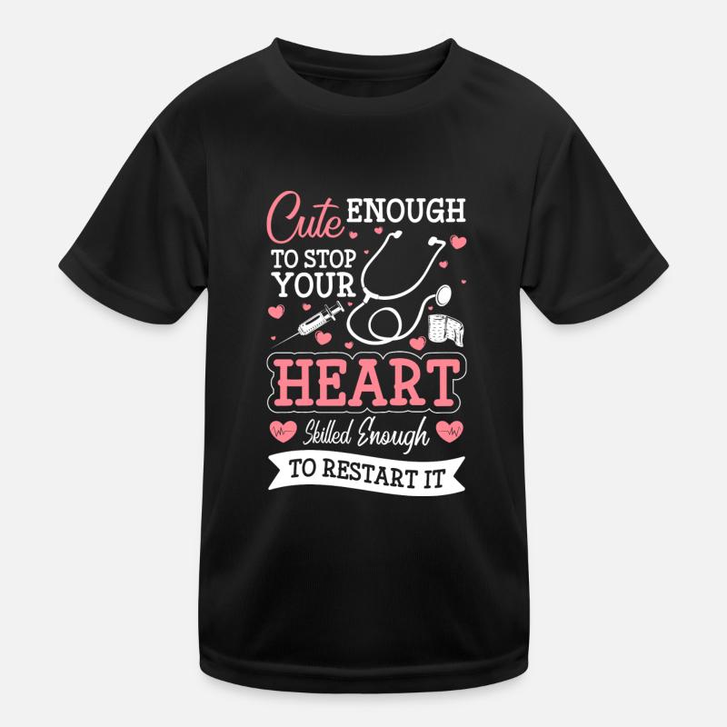 Doctor emergency wound Kids Functional T-Shirt