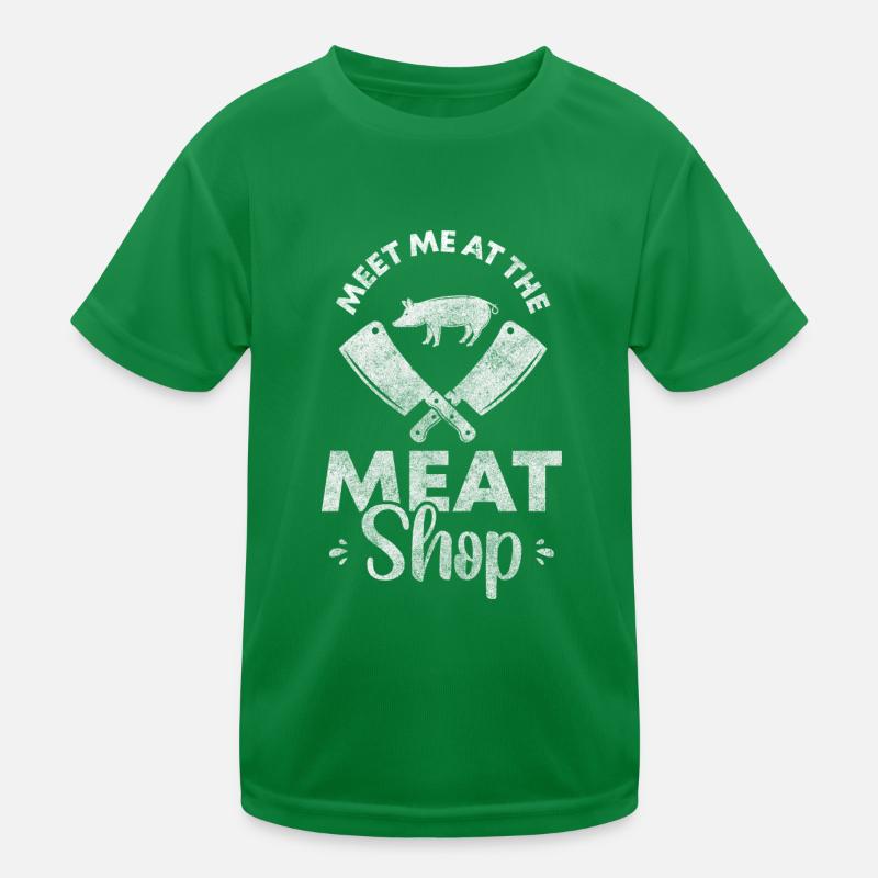 Butcher Slaughter Work Kids Functional T-Shirt