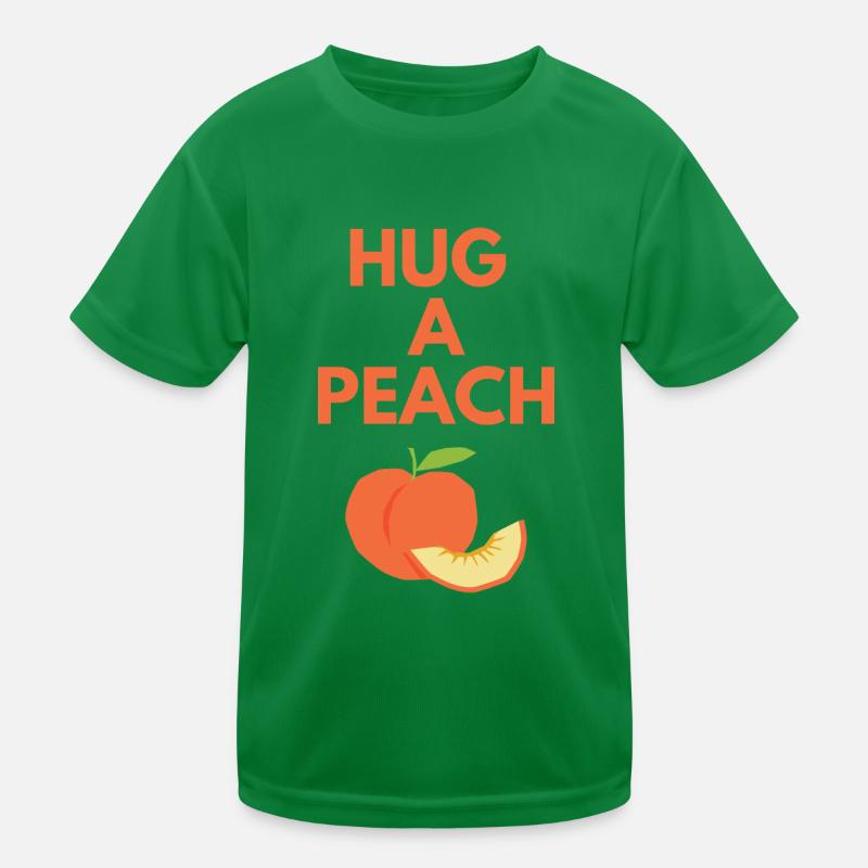 HUG A PEACH Kids Functional T-Shirt