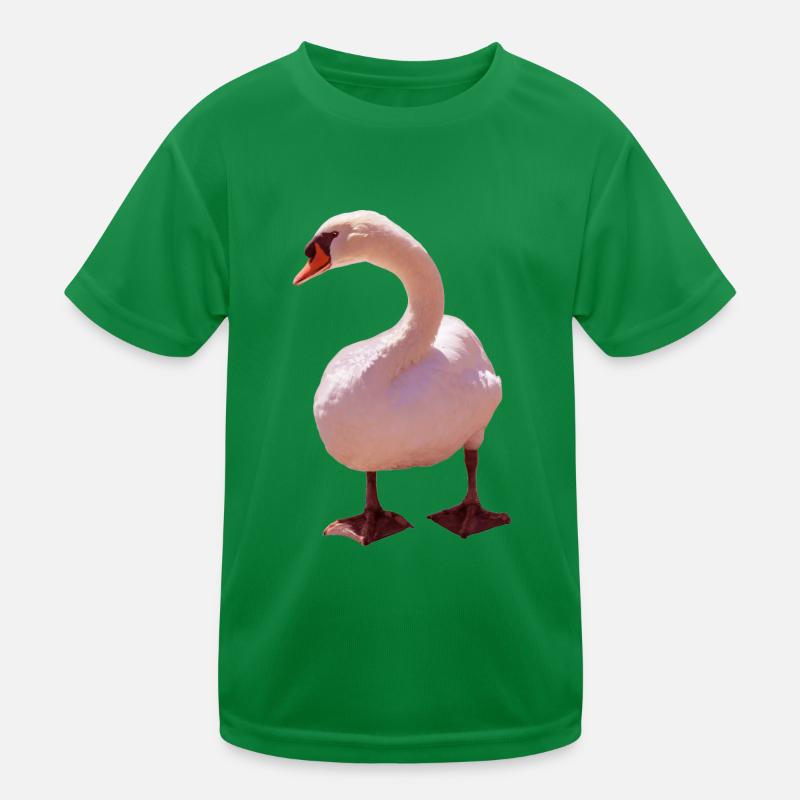 Schwan Kinder Funktions-T-Shirt