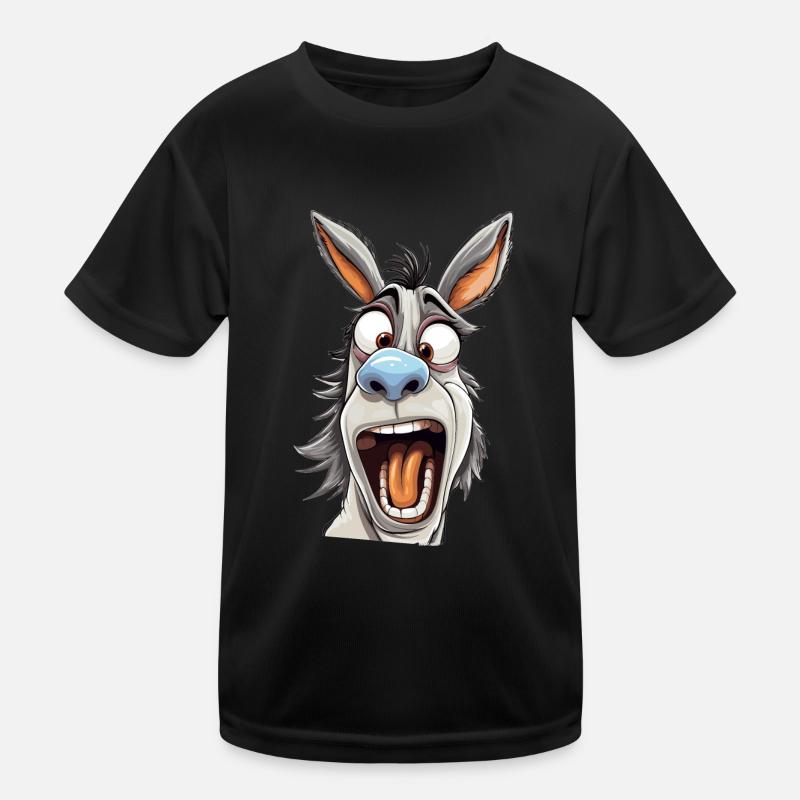 Crazy Ass - crazy cool ass Kids Functional T-Shirt