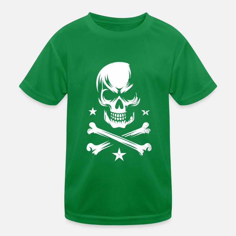 Crâne de pirate T-shirt sport Enfant