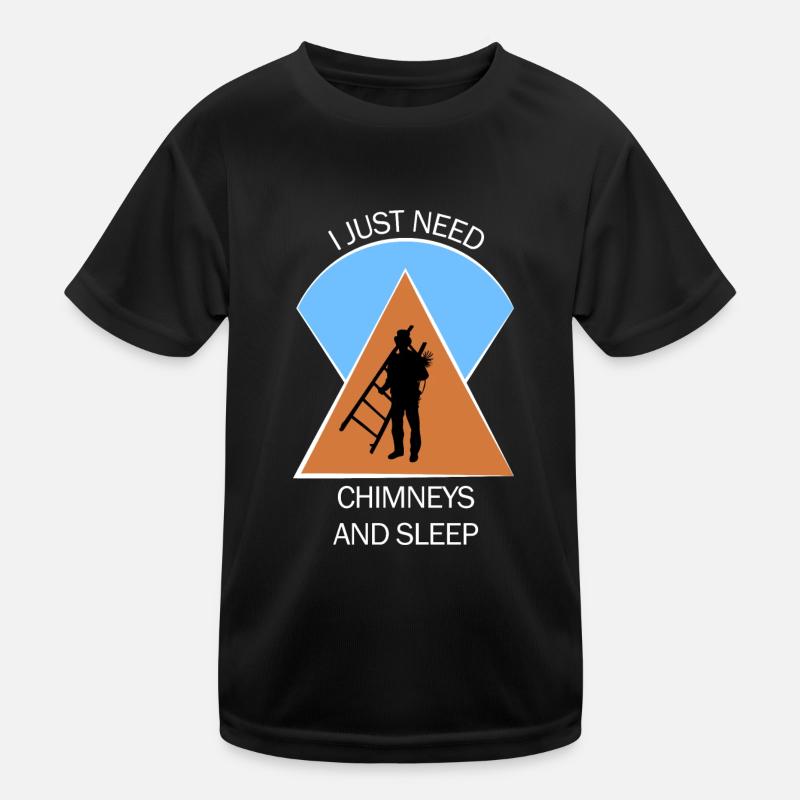 Chimney Sweep Chimney Sweep Kids Functional T-Shirt