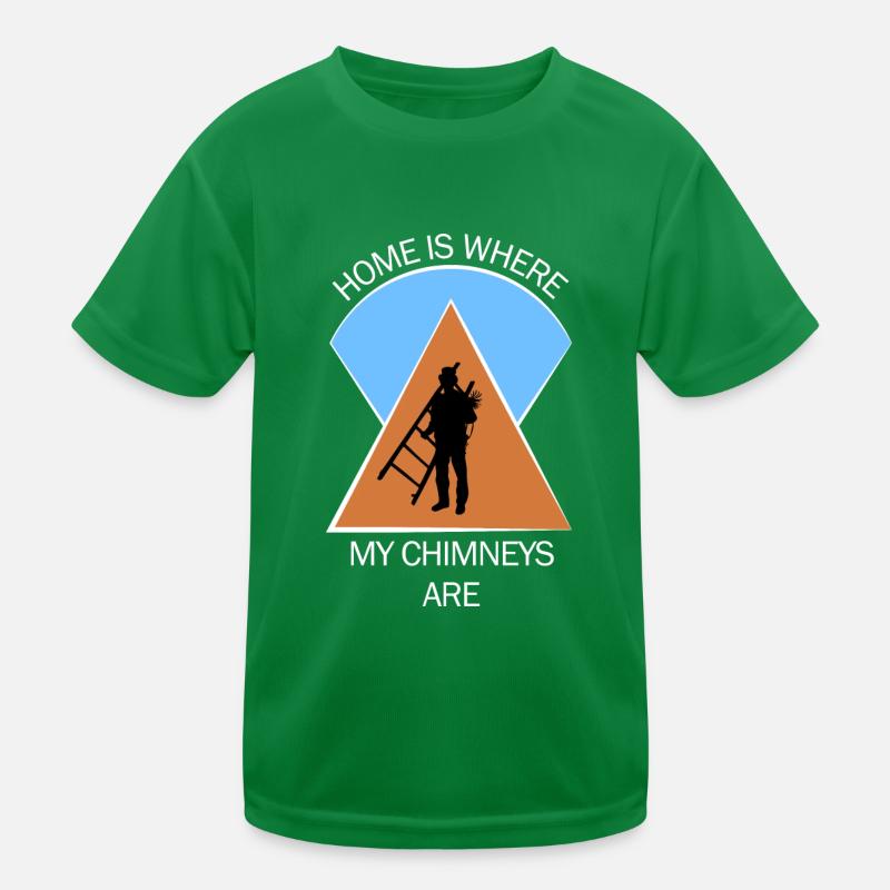 Schornsteinfeger Schlotfeger Kinder Funktions-T-Shirt