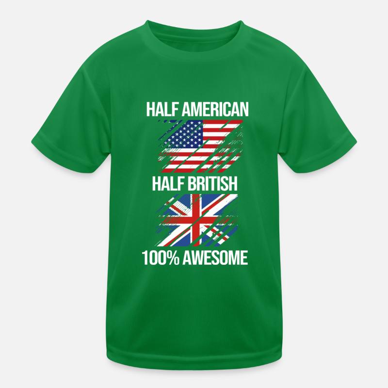 Angleterre Anglais T-shirt sport Enfant