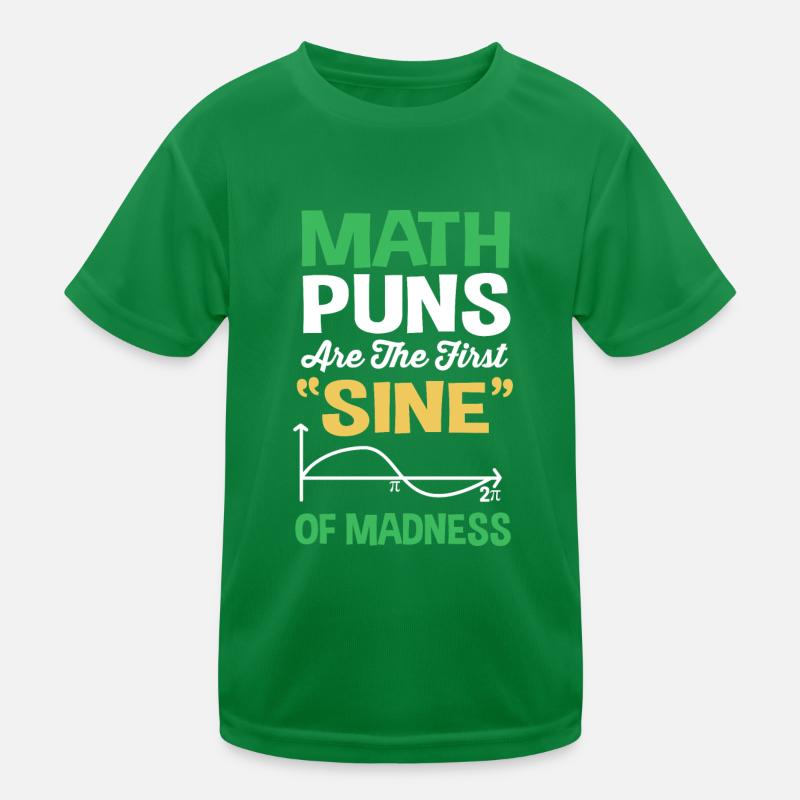 Mathematics Kids Functional T-Shirt