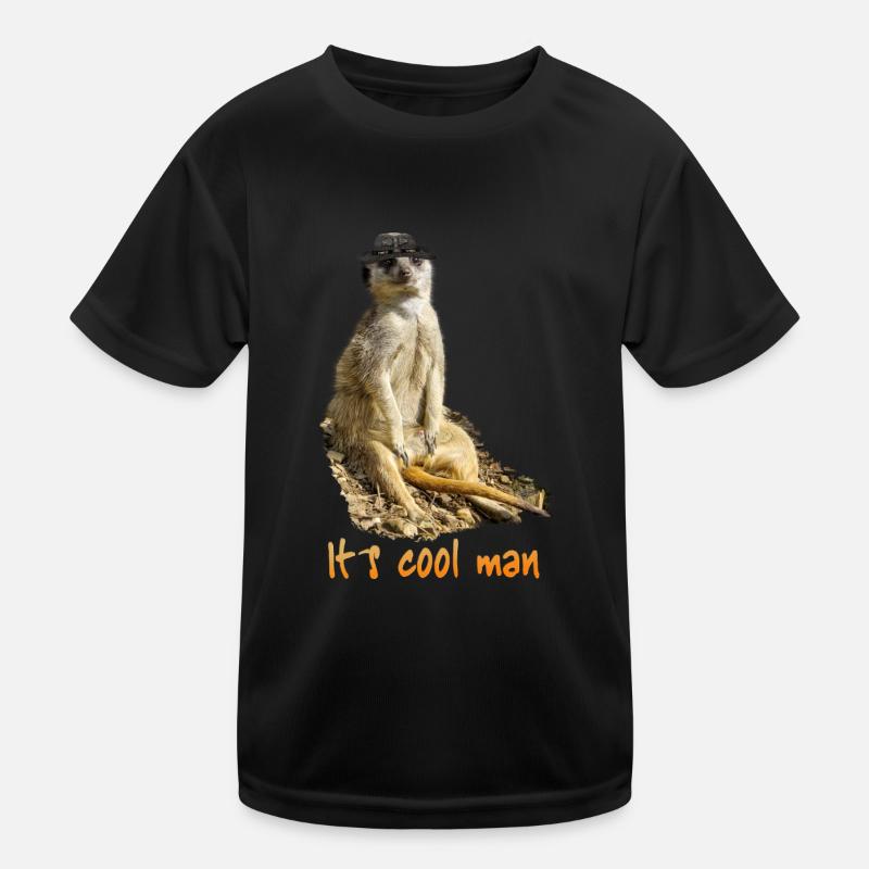 It´s cool man Kinder Funktions-T-Shirt