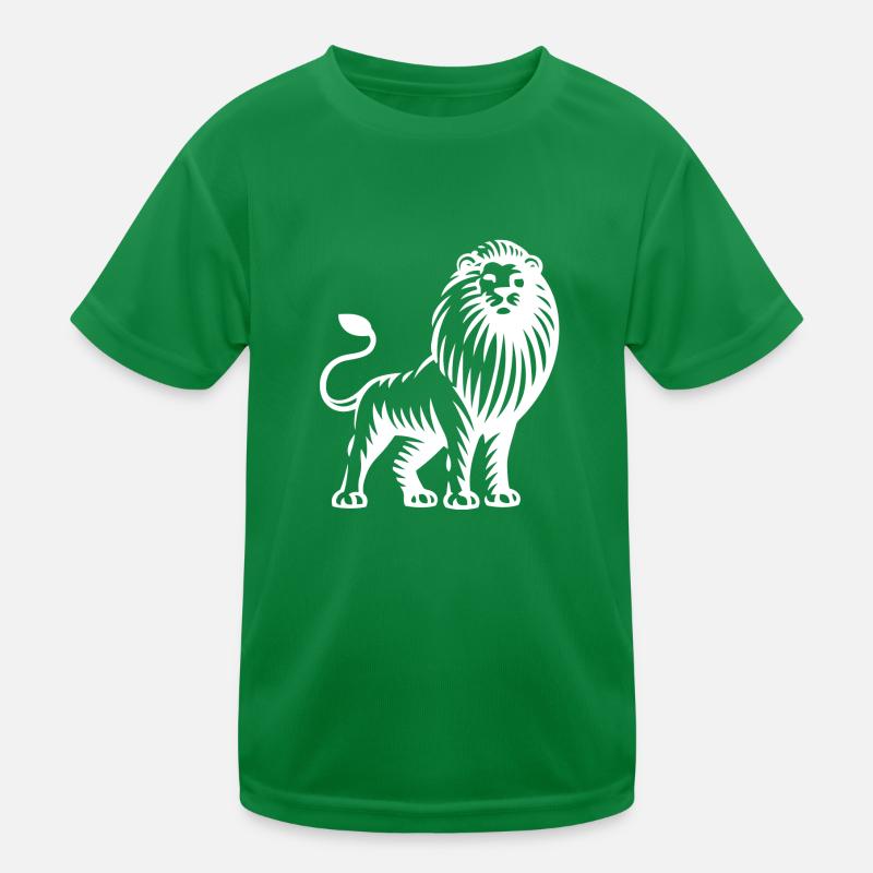 Löwe Kinder Funktions-T-Shirt