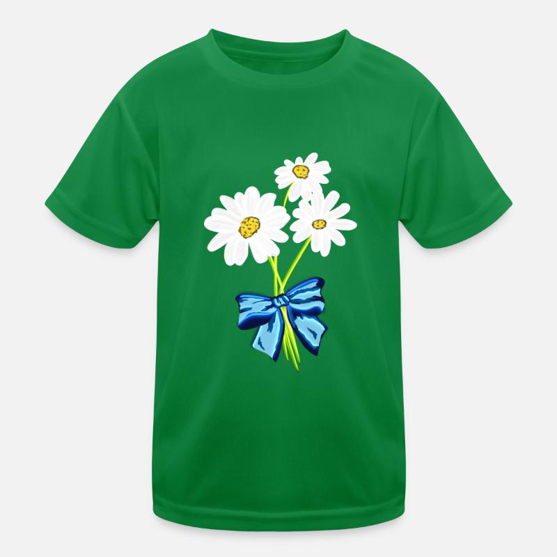 Gänseblümchen Kinder Funktions-T-Shirt