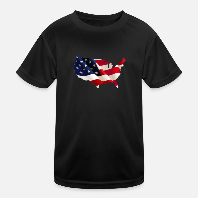 United States Kids Functional T-Shirt