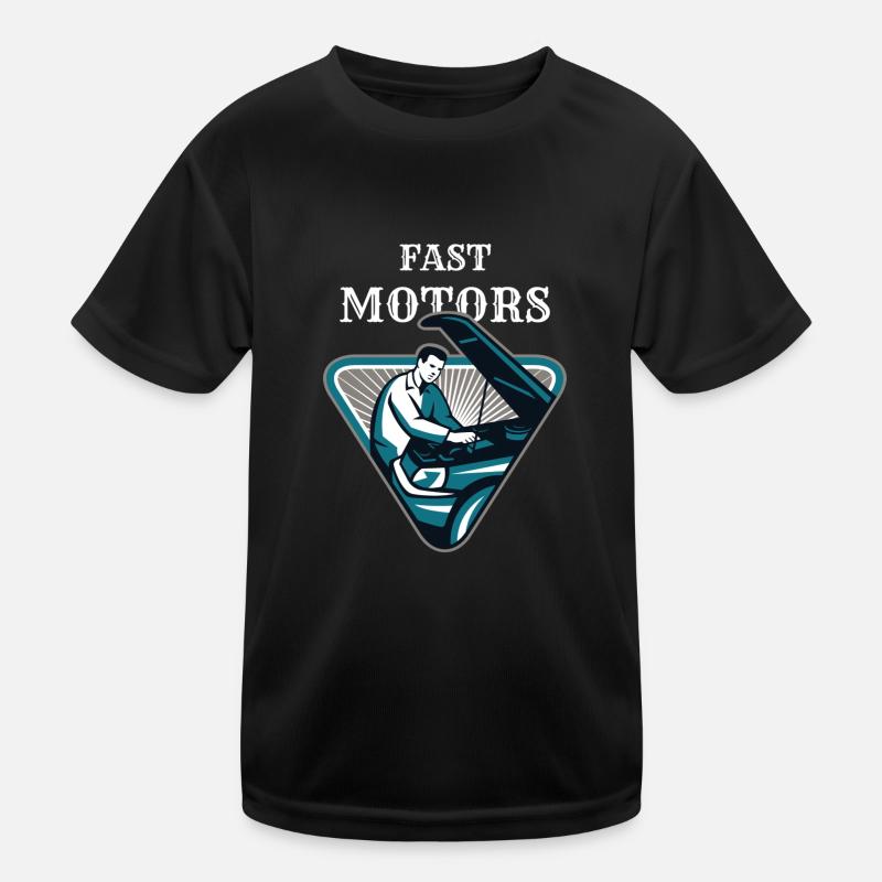Moteurs rapides T-shirt sport Enfant