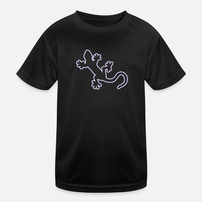 gekko3 - Kids Functional T-Shirt - black