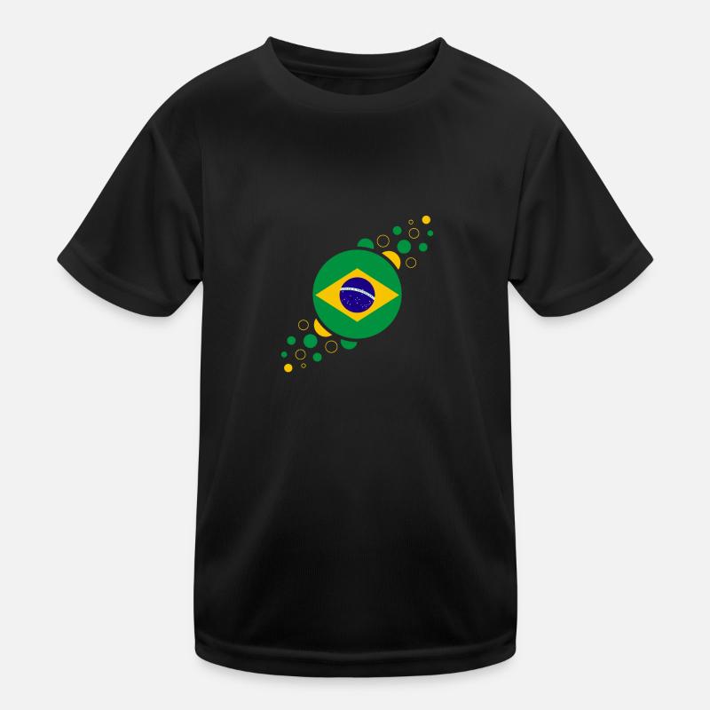 Brasilien wm Kinder Funktions-T-Shirt