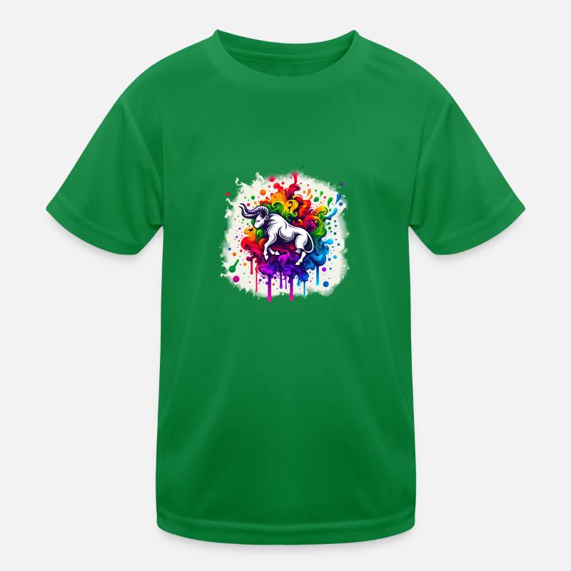 Zodiac: Taurus Kids Functional T-Shirt