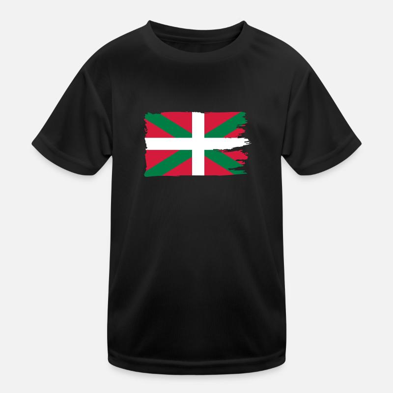 ikurriña Kinder Funktions-T-Shirt