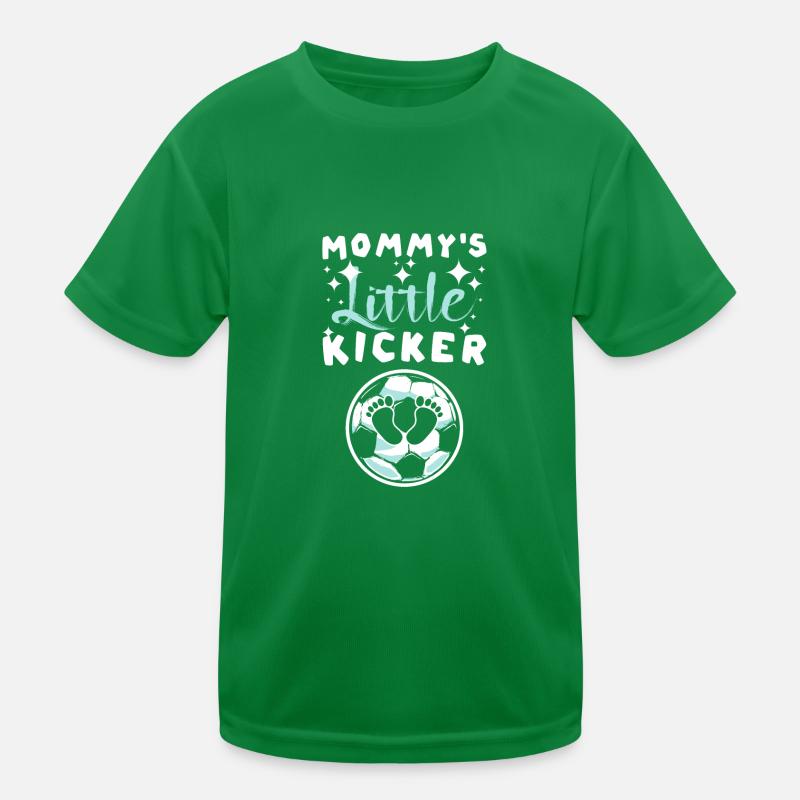 Grossesse Soccer le petit kicker de maman T-shirt sport Enfant