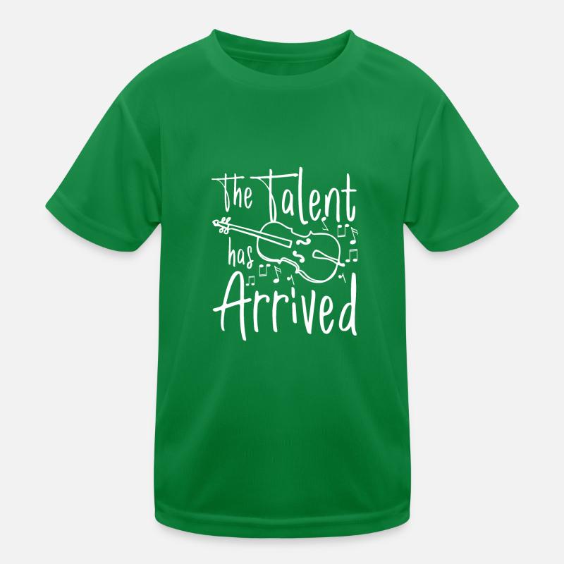 Le talent est arrivé violoncelliste T-shirt sport Enfant