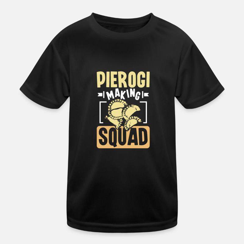 Pierogi making squad Kids Functional T-Shirt
